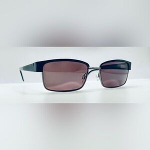 BMEC Black Gunmetal Rectangular Sunglasses Frames Only